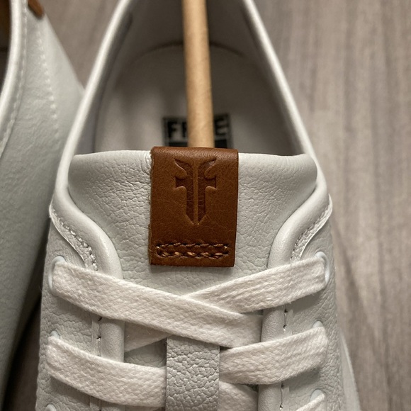 NWT Frye Gia Low lace leather tennis shoe. Size 7.5 - Picture 8 of 10